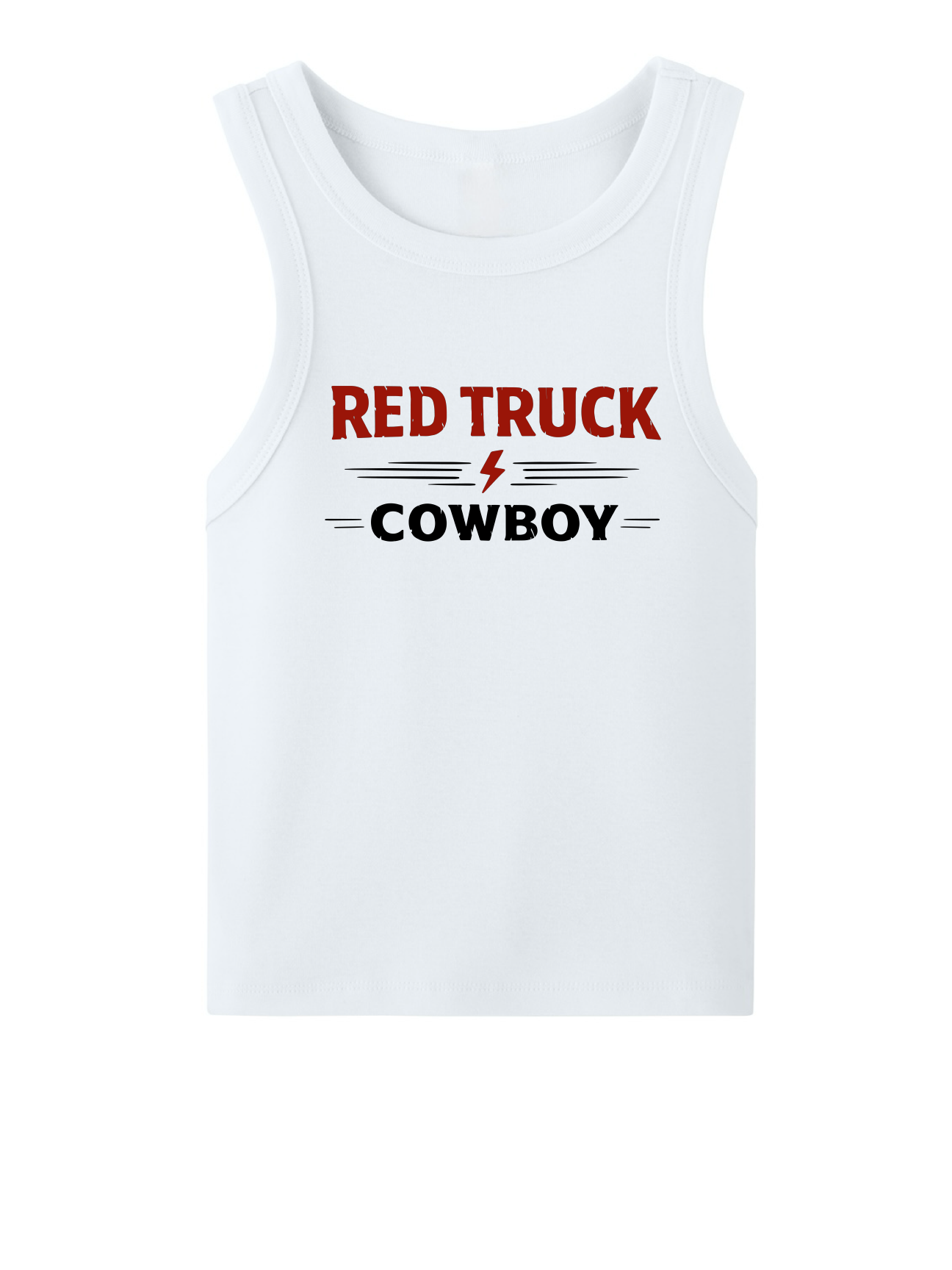 Women’s Voltage Tank – 
Red Truck Cowboys
